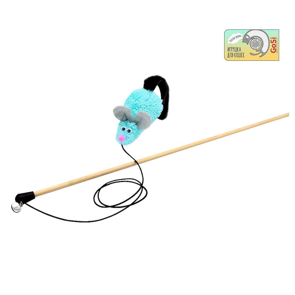 Махалка Дразнилка Мышь-Полевка с ушами Голубая с хвостом из нат.норки этикетка флажок sh-07358 Махалка Дразнилка Мышь-Полевка с ушами Голубая с хвостом из нат.норки этикетка флажок sh-07358