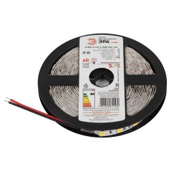 Светодиодная лента ЭРА LS5050-14,4-60-12-3500K-IP20 1 year-5m теплый белый 1 год | Светодиодные ленты 12В 1 год