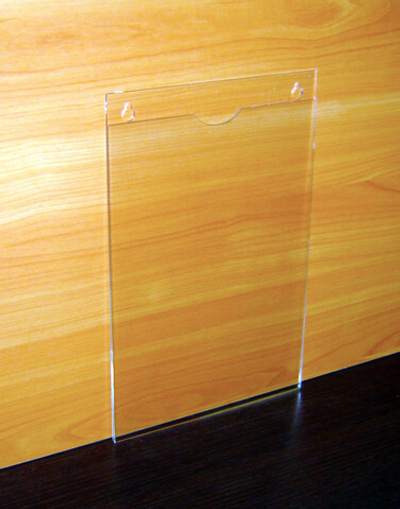 Карман плоский вертикальный А3 оргстекло 3 мм