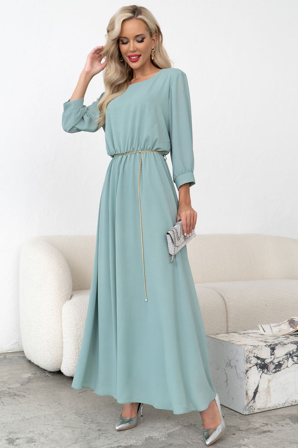 Платье Мая (фисташка) Р11-1250/2 Nikol