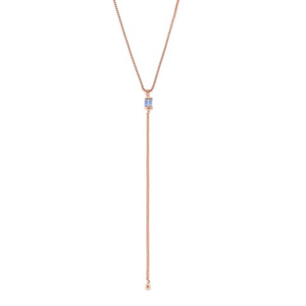 Колье Coeur de Lion Light Blue 5003/10-0720 цвет синий, золотой
