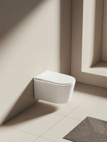 Унитаз-биде подвесной с инсталляцией Allen Brau Smart 4.I1001.20 белый, с крышкой микролифт, слив торнадо