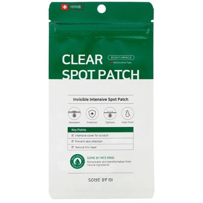 Антибактериальные наклейки против прыщей Some By Mi 30 Days Miracle Clear Spot Patch