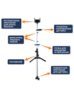 Ротатор Практик 8 PRO для эхолотов "Практик 8 PRO Wi-Fi" и DUO