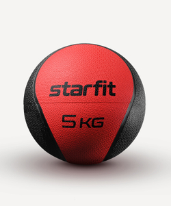 Медбол высокой плотности STARFIT GB-702, 5 кг, красный