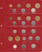 Альбом для монет РСФСР и СССР регулярного чекана 1921-1957 гг. (по годам)
