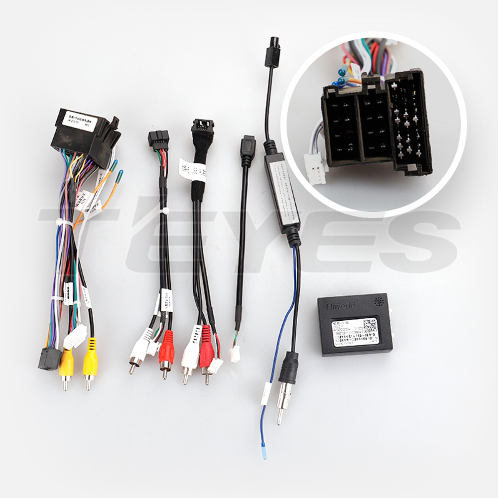 Комплект рамки с разъёмами 10" Haval H6 2016-2020 - Car-Smart 9504