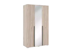 Шкаф трехдверный с зеркалом"Лайк"