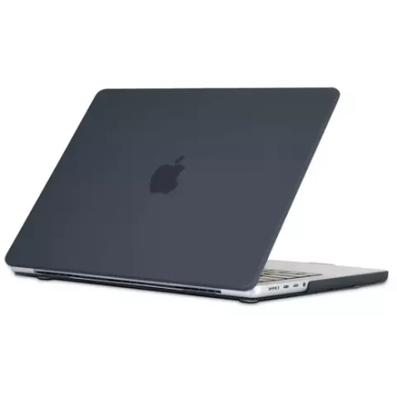 Чехол матовый чёрный на MacBook 16