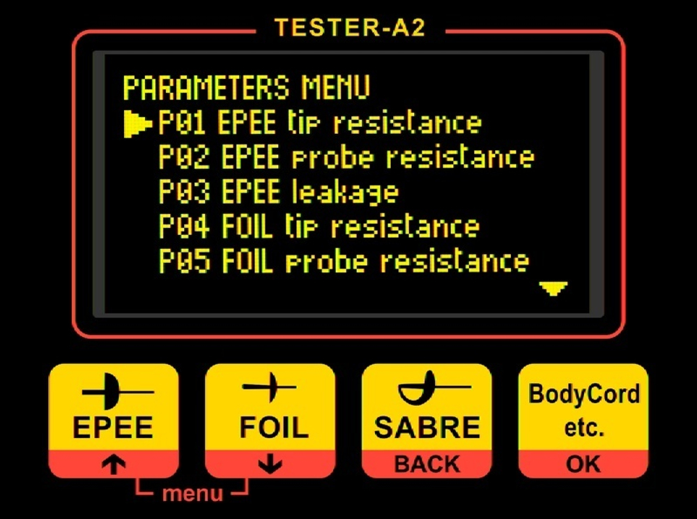 Тестер для фехтовального инвентаря Favero TESTER-A2
