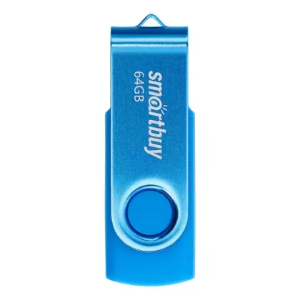 64GB USB Smartbuy Twist Blue