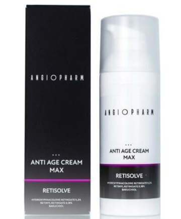 ANGIOPHARM КРЕМ ОМОЛАЖИВАЮЩИЙ С КОМПЛЕКСОМ РЕТИНОИДОВ MAX, 50 Мл | RETISOLVE ANTI AGE CREAM MAX