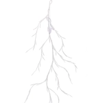 Гирлянда для дома «Ветка» 2,3 м, 144 лампы LED, белый.провод, пост.свечение, USB, IP-20, Белый