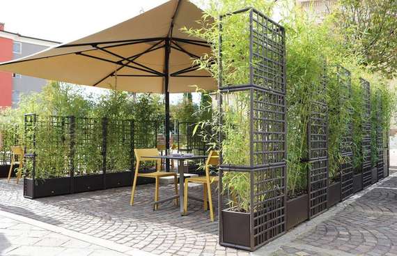 Кашпо пластиковое модульное Sipario 3