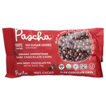 Pascha, органические кусочки темного шоколада, без подсластителей, 100% какао, 250 г (8,8 унции)