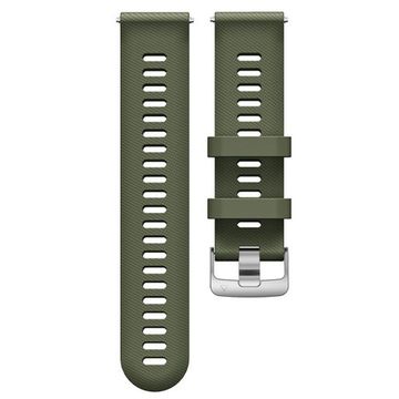 Ремешок Quick Release 22 мм силиконовый для Garmin Forerunner 255 / 265 / 745, Venu 2, Vivoactive 4 быстросъемный (Хаки)