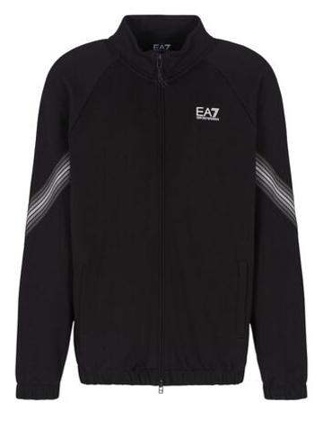 Мужская теннисная кофта EA7 Man Jersey - black beauty