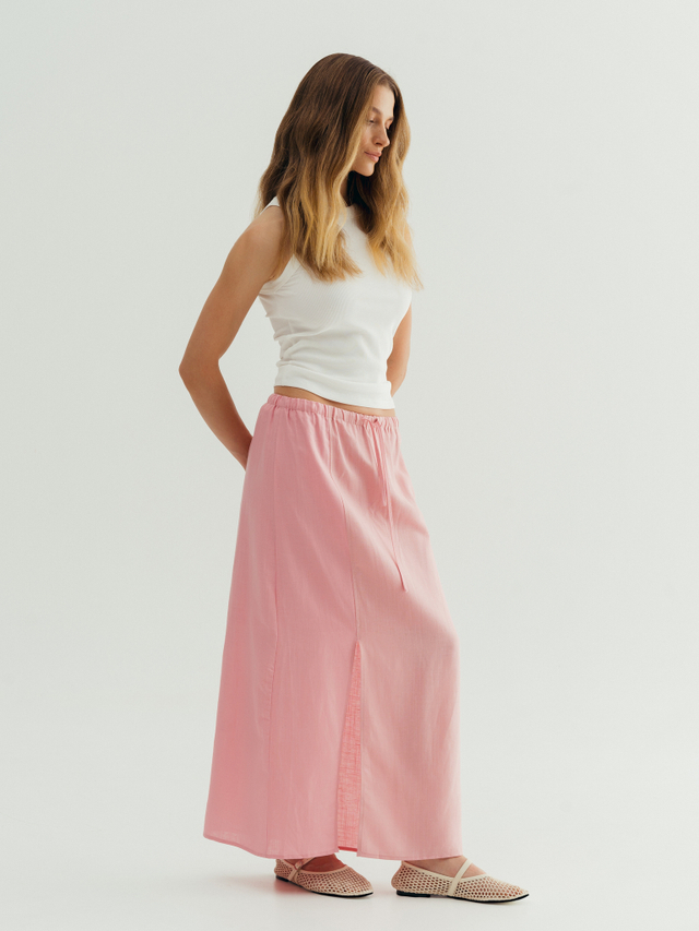 Юбка изо льна