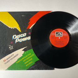 Винтажная виниловая пластинка LP Disco Power Vol. 1 (Индия 1990)