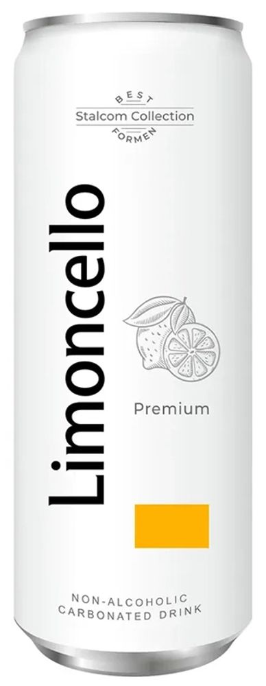 Газированный Напиток Формэн Лимончело Сталком Коллекция / Formen Limoncello Stalcom Collection 0.33 - банка