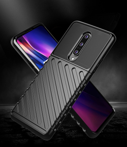 Защитный чехол черного цвета на OnePlus 8, серии Onyx от Caseport