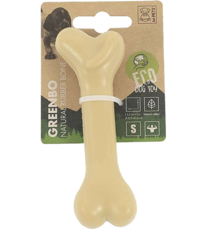 Игрушка для собак кость из натурального каучука ГРИНБО, S, 11,5х3,5х2,5см Mpets 10639899