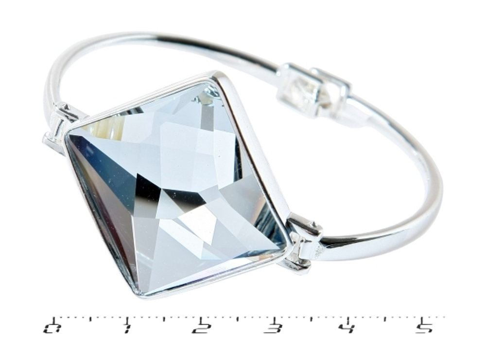 "Шедар" браслет в родиевом покрытии из коллекции "Астрономия" с замком пряжка