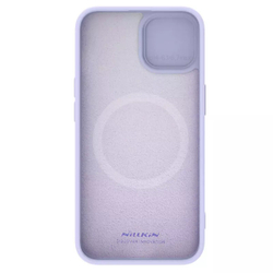 Накладка Nillkin Magnetic Silky Silicone Case для iPhone 15