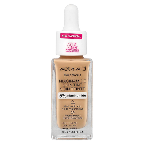 wet n wild, Barefocus, никотинамид, краситель для кожи, 1116092 светлый, 32 мл (1,08 жидк. унции)