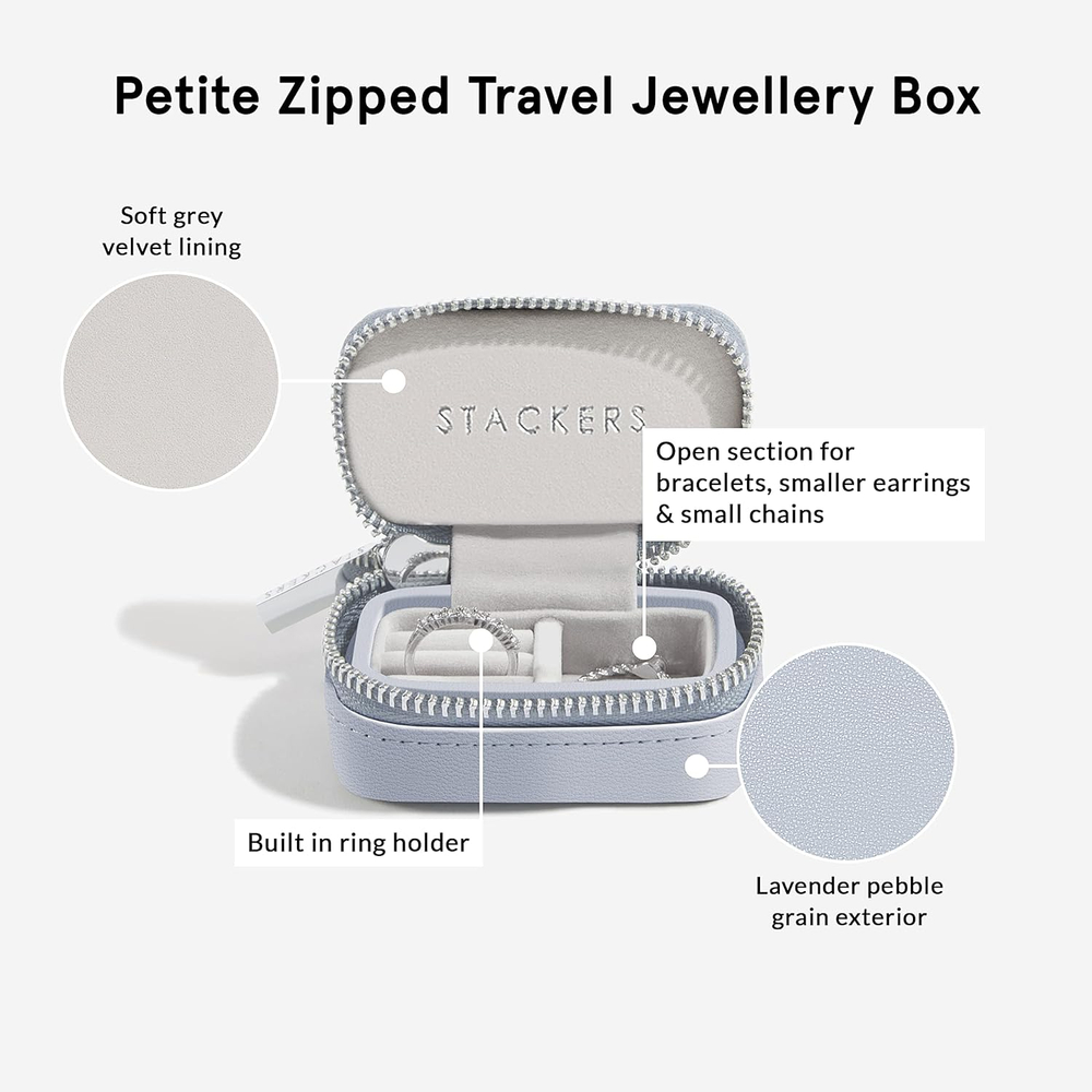 Органайзер для украшений дорожный Stackers Petite Travel Box (Navy)