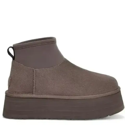 Ugg Classic Platform Dipper Mini Thundercloud