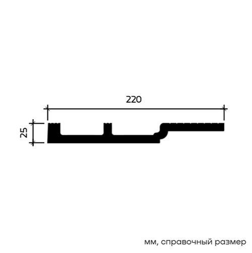Европласт. КАРНИЗ 6.50.803. Дюрополимер/композит