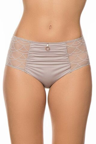 Трусы-макси Diane со сборками по центру (Размер: 50) (Цвет: синий)