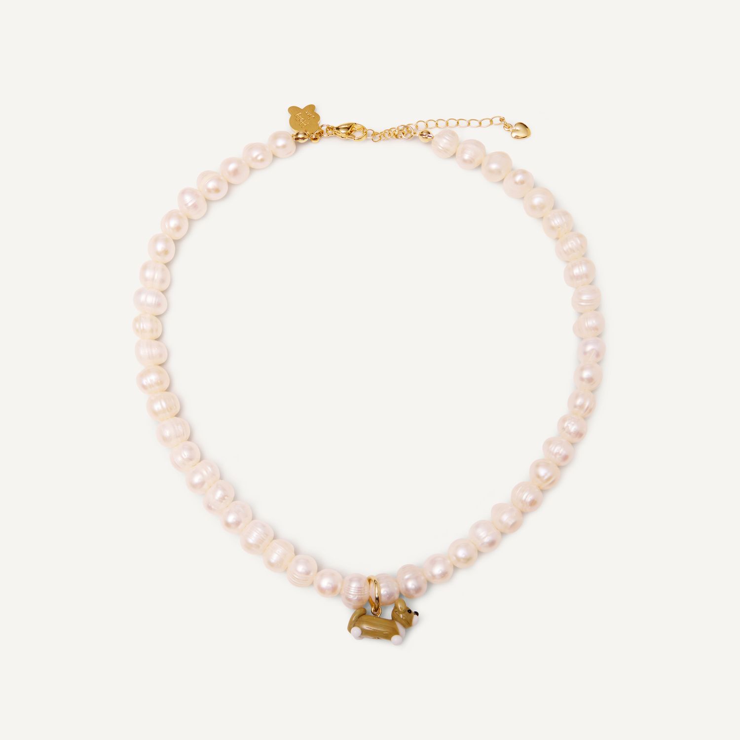 Колье Favorite Fluffy Pearl Necklace - Cat