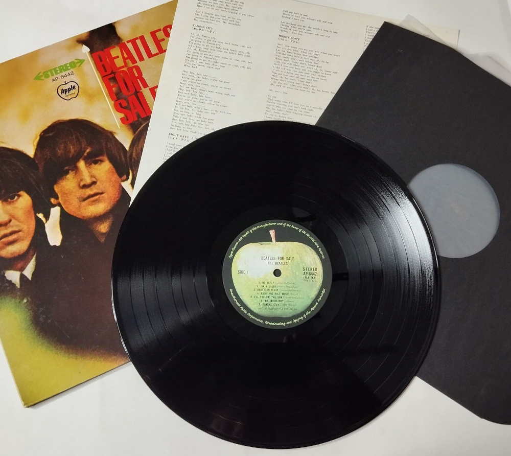 Винтажная виниловая пластинка LP Beatles For Sa le (Japan 1973) (No Obi) No Reply