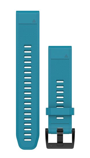 Ремешок силиконовый QuickFit 22 для Garmin Fenix 5 (синий) 010-12496-04