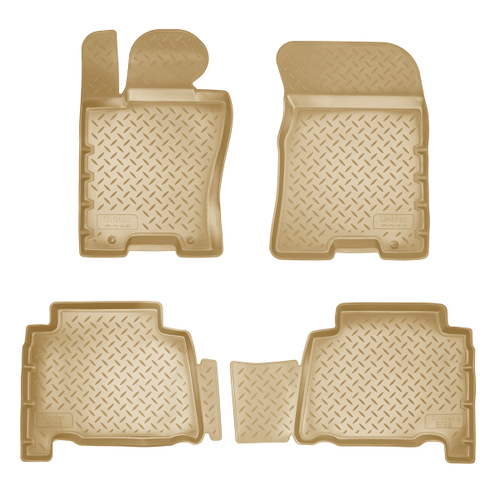 Ковры в салон Norplast/Unidec для Kia Mohave в кузове EN (2008-2016), Бежевый, арт.NPL-Po-43-22-B