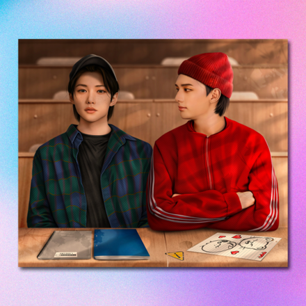 Арт принт / alexstayart / STRAY KIDS / Хёнликсы #22