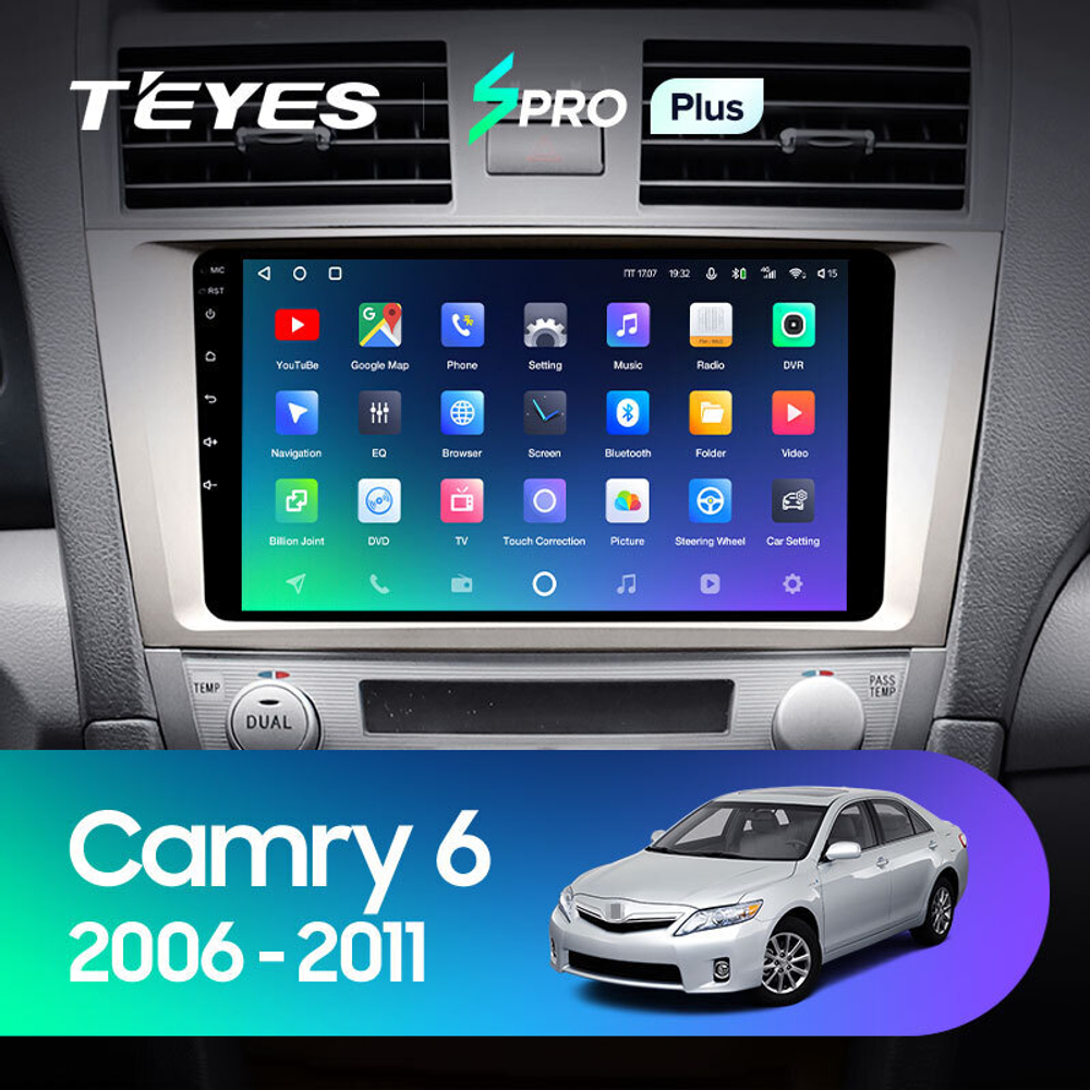 Teyes SPRO Plus 9" для Toyota Camry 2006-2011