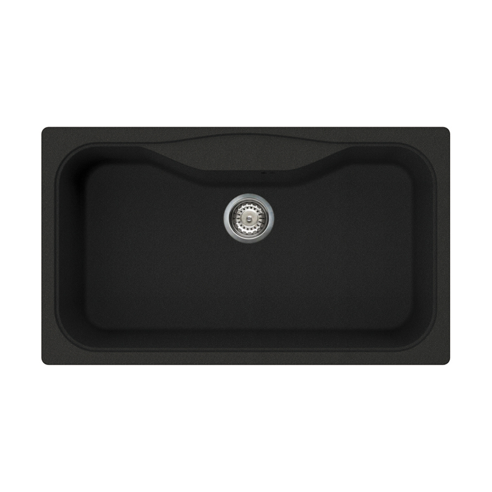 Мойка Omoikiri Maru 86-BL Tetogranit | Черный
