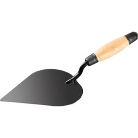 Кельма штукатура Russia стальная, деревянная усиленная ручка (86224)