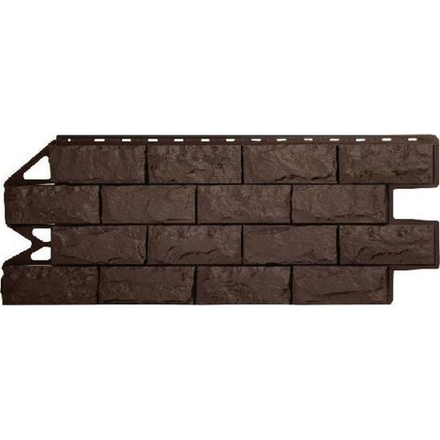 Фасадная панель Фагот ЭКО Альта-профиль Коричневый 1020*430мм 0,44м2