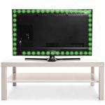 Лента светодиодная 5В, SMD2835, 4,8Вт/м, 60 LED/м, зеленый, 8мм, 1м, с USB коннектором, черная, IP65