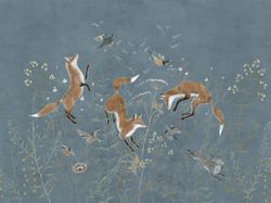 Бесшовная фреска ECO текстиль FOXY, 2,7 м (Ширина 4 м)