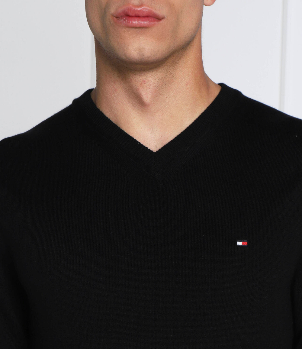 свитер Tommy Hilfiger - черный(MW0MW28047)
