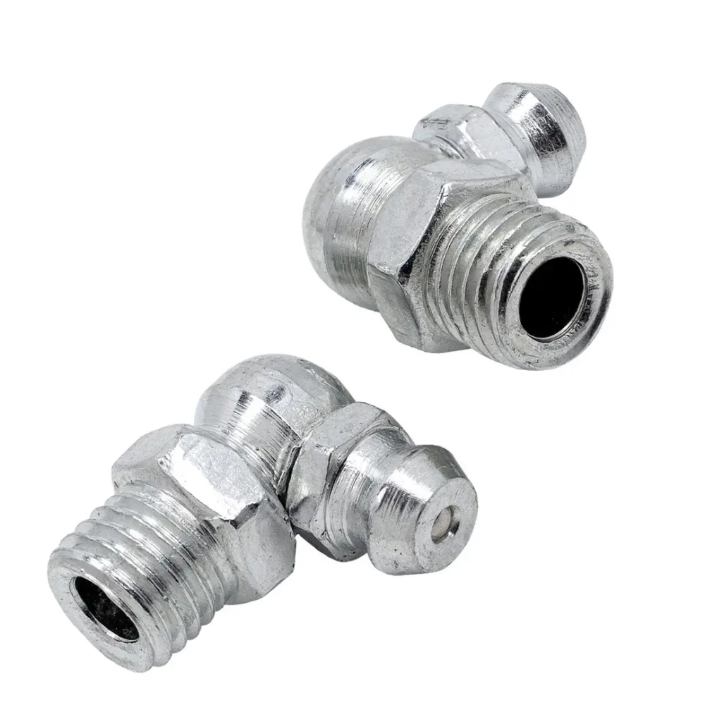 Пресс-масленка 10мм угловая (90град.), комплект 10 шт. Forsage F-GN-01-90-10MM