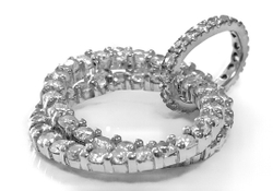 "Эстерелла" - ювелирная подвеска из серебра 925-й пробы