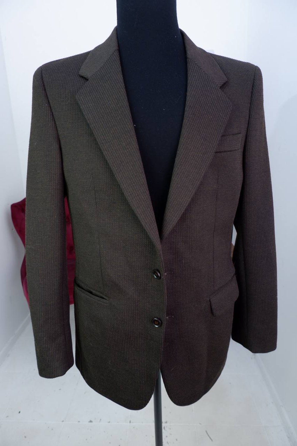 Пиджак текстурный из шелка, визуально на 48/50 размер