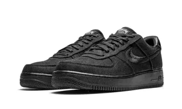 Кроссовки Nike x Stussy Air Force 1 Black Low