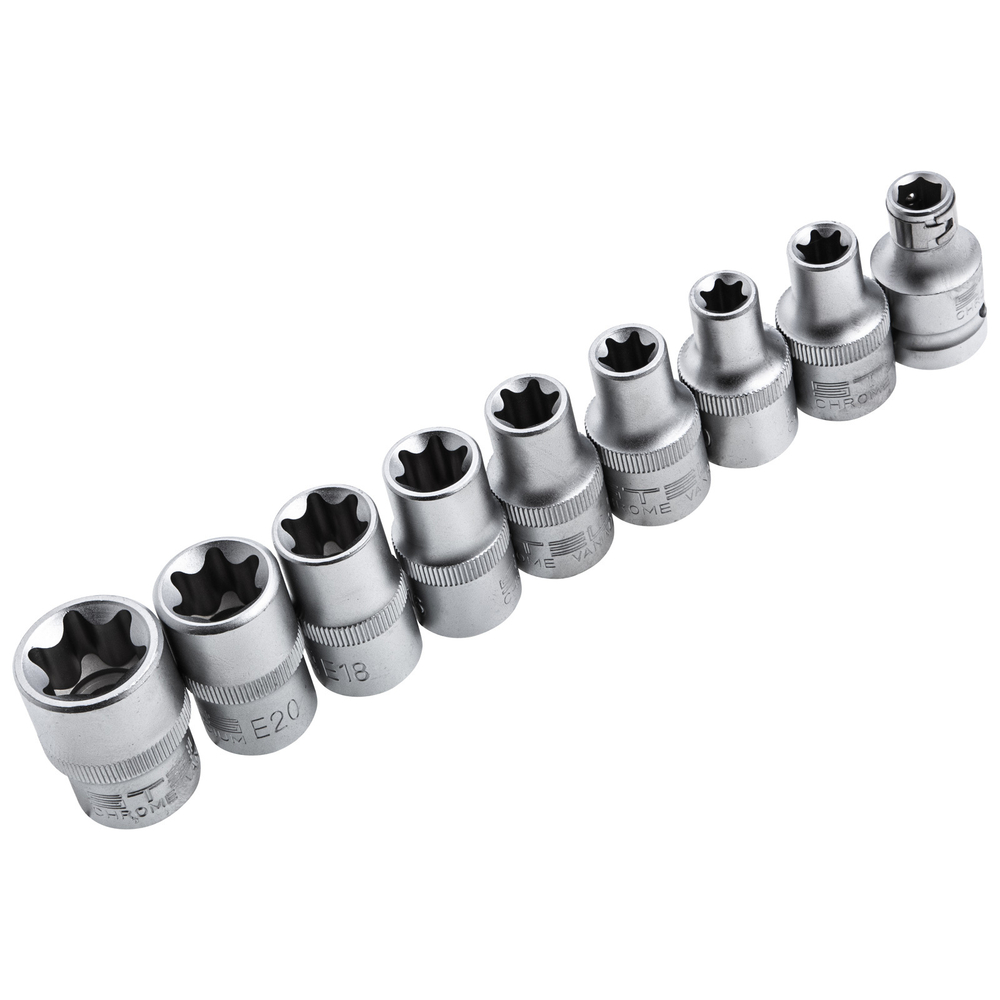 Набор инструментов 1/2", 1/4", CrV, 12 гранные головки, пластиковый кейс, 109 предмета Stels